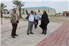 گزارش تصویری بازدید معاون عمرانی فرماندار بوشهر از طرح توسعه نمایشگاه