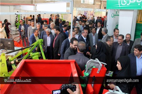گزارش تصویری از مراسم افتتاحیه نهمین نمایشگاه تخصصى صنایع و ماشین آلات کشاورزى ارومیه