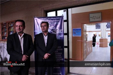 گزارش تصویری از برپایی نمایشگاه نقاشی در شهرکرد