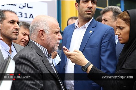 بازدید وزیر نفت از بیست و دومین نمایشگاه بین المللی نفت، گاز، پالایش و پتروشیمی