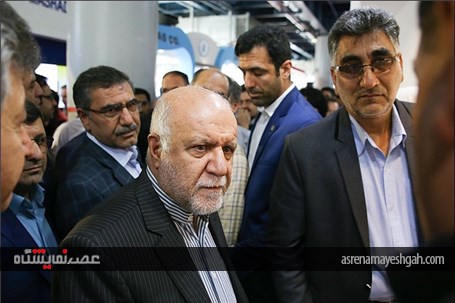 بازدید وزیر نفت از بیست و دومین نمایشگاه بین المللی نفت، گاز، پالایش و پتروشیمی