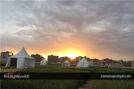 گزارش تصویری اقدامات برگزاری نخستین نمایشگاه بین المللی روزهای مزرعه در ایران