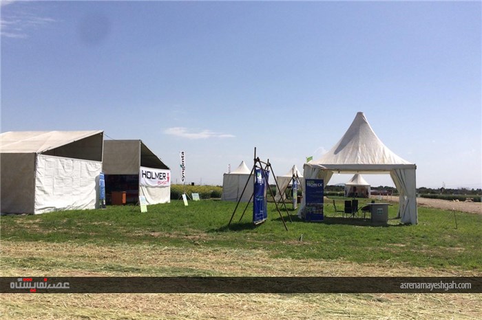 گزارش تصویری اقدامات برگزاری نخستین نمایشگاه بین المللی روزهای مزرعه در ایران