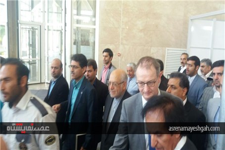 گزارش تصویری از افتتاح نمایشگاه AMB Iran توسط وزیر صنعت، معدن و تجارت ایران