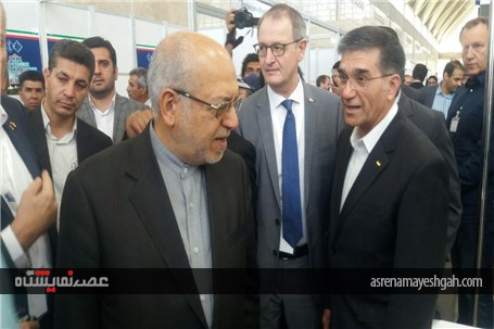 گزارش تصویری از افتتاح نمایشگاه AMB Iran توسط وزیر صنعت، معدن و تجارت ایران