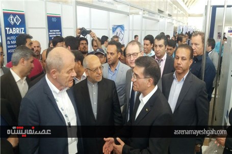 گزارش تصویری از افتتاح نمایشگاه AMB Iran توسط وزیر صنعت، معدن و تجارت ایران