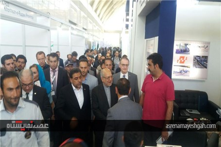 گزارش تصویری از افتتاح نمایشگاه AMB Iran توسط وزیر صنعت، معدن و تجارت ایران