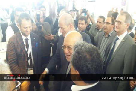 گزارش تصویری از افتتاح نمایشگاه AMB Iran توسط وزیر صنعت، معدن و تجارت ایران