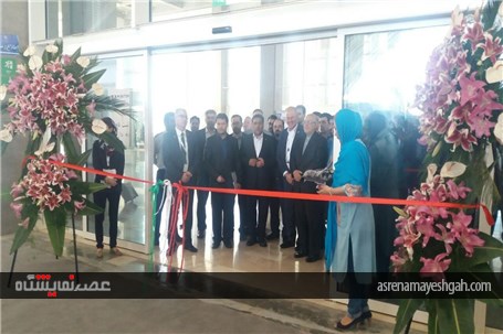 گزارش تصویری از افتتاح نمایشگاه AMB Iran توسط وزیر صنعت، معدن و تجارت ایران