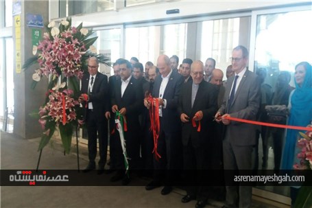 گزارش تصویری از افتتاح نمایشگاه AMB Iran توسط وزیر صنعت، معدن و تجارت ایران