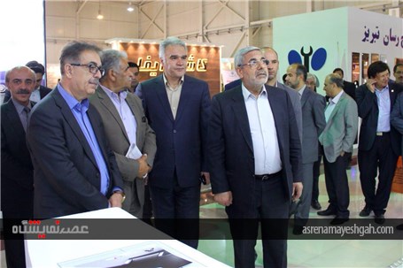 گزارش تصویری از افتتاحیه نمایشگاه بین المللی صنعت ساختمان و تاسیسات ارومیه