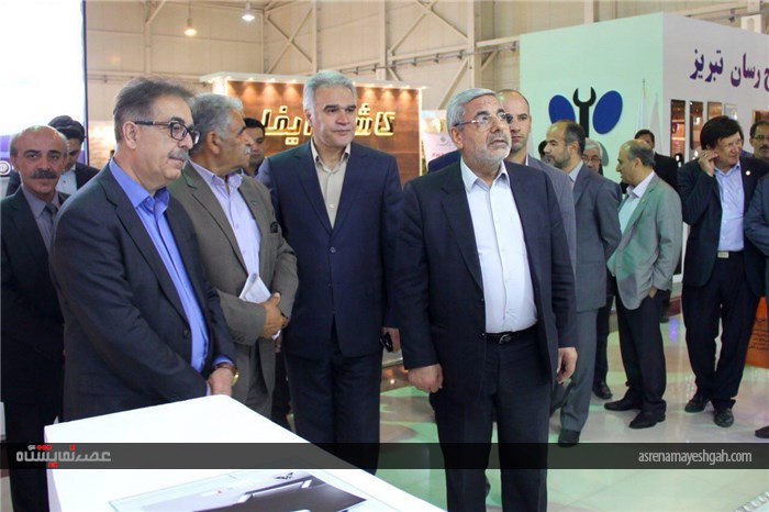 گزارش تصویری از افتتاحیه نمایشگاه بین المللی صنعت ساختمان و تاسیسات ارومیه