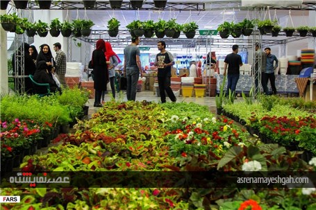گزارش تصویری نمایشگاه گل و گیاه در کرمان
