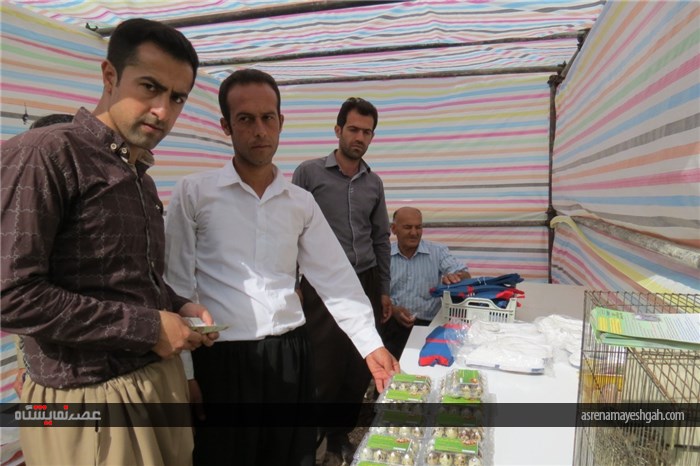 برگزاری نمایشگاه محصولات عرصه اقتصاد مقاومتی بسیج سازندگی در دزلی