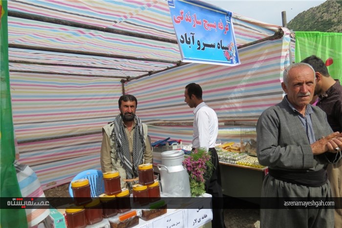 برگزاری نمایشگاه محصولات عرصه اقتصاد مقاومتی بسیج سازندگی در دزلی