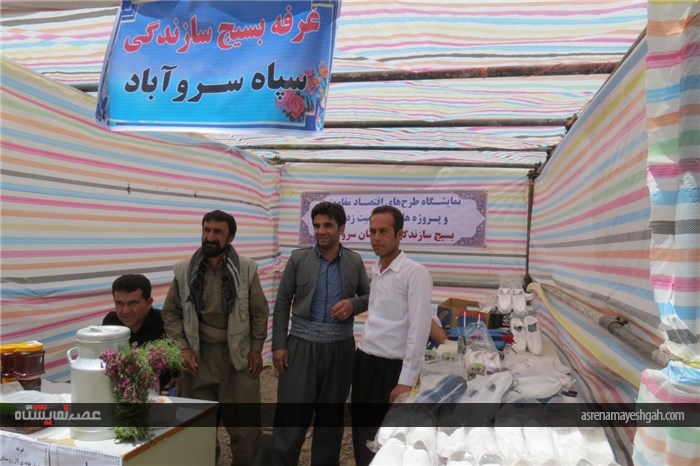 برگزاری نمایشگاه محصولات عرصه اقتصاد مقاومتی بسیج سازندگی در دزلی