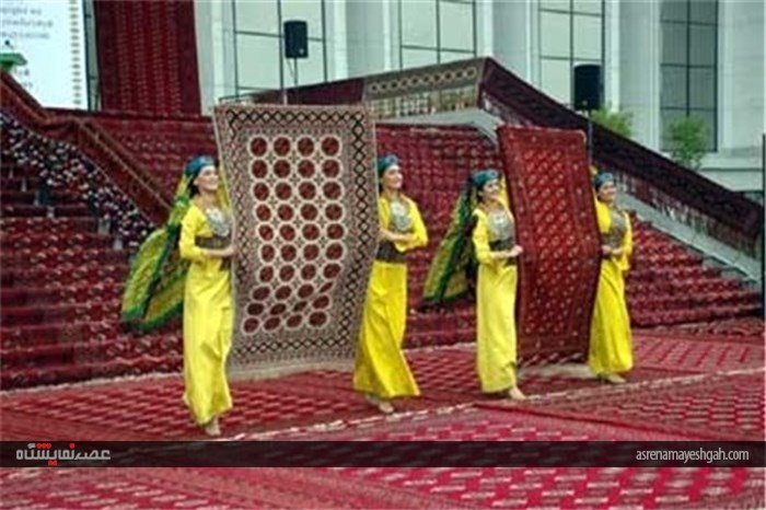 جشن ملی &#171;قالی ترکمن&#187; در عشق‌آباد +تصاویر
