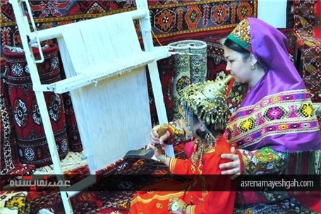 جشن ملی &#171;قالی ترکمن&#187; در عشق‌آباد +تصاویر