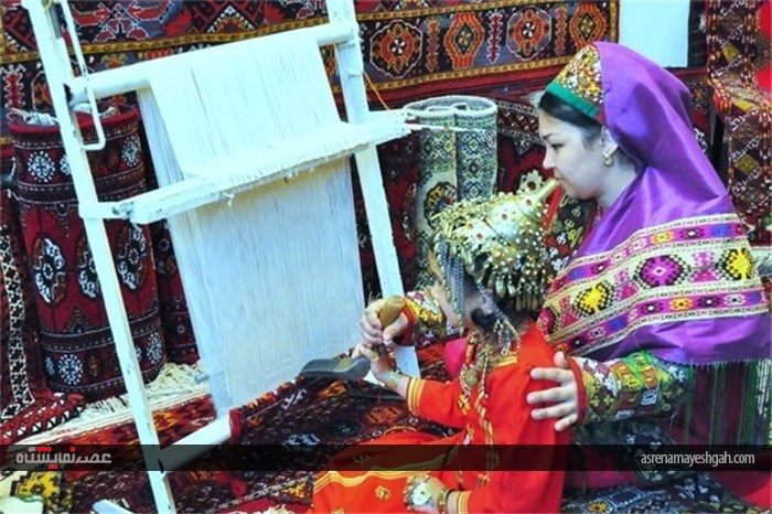 جشن ملی &#171;قالی ترکمن&#187; در عشق‌آباد +تصاویر