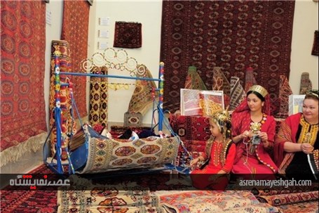 جشن ملی &#171;قالی ترکمن&#187; در عشق‌آباد +تصاویر