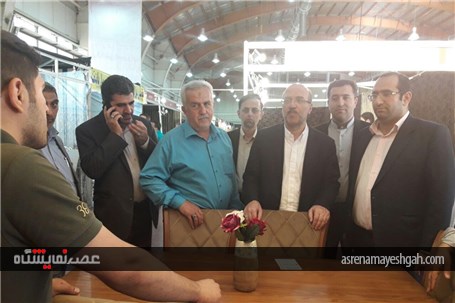 گزارش تصویری از افتتاحیه نمایشگاه مبلمان باحضور مهندس پرزحمت ریاست سازمان صنعت،معدن وتجارت در محل د