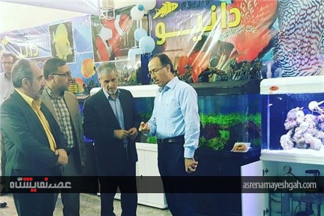بازدید شهرداراراکنمایشگاه گل و گیاه اراک