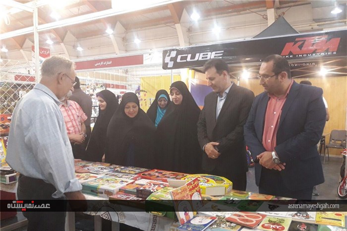 نمایشگاه کودک، نوجوان و سرگرمی قزوین گشایش یافت