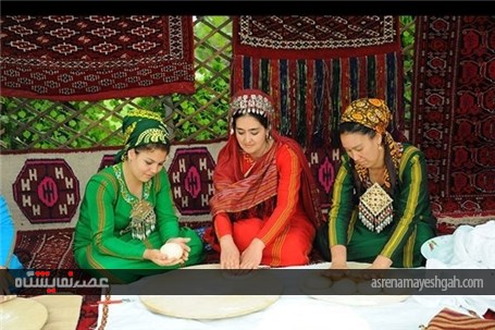 نمایشگاه «نان» در عشق‌آباد افتتاح شد+تصاویر