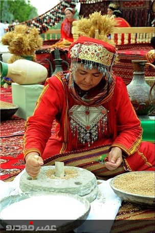 نمایشگاه «نان» در عشق‌آباد افتتاح شد+تصاویر