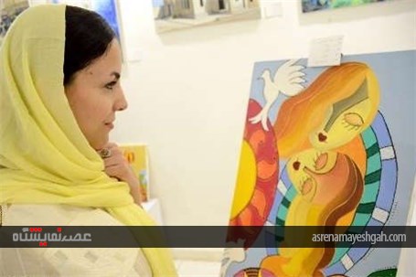 افتتاح نمایشگاه نقاشی طرح عظیم تا سپیده دم در آبادان