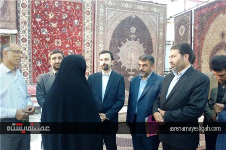 گزارش تصویری از افتتاحیه یازدهمین نمایشگاه فرش دستباف اردبیل