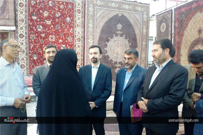 گزارش تصویری از افتتاحیه یازدهمین نمایشگاه فرش دستباف اردبیل