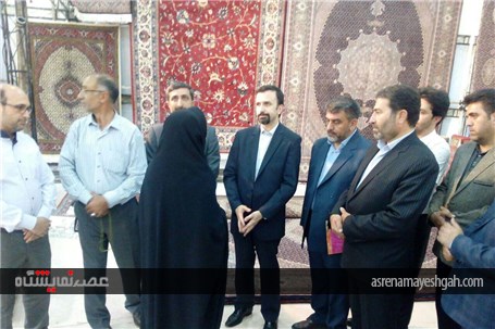 گزارش تصویری از افتتاحیه یازدهمین نمایشگاه فرش دستباف اردبیل