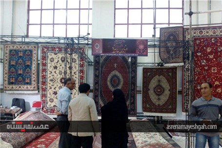 گزارش تصویری از افتتاحیه یازدهمین نمایشگاه فرش دستباف اردبیل