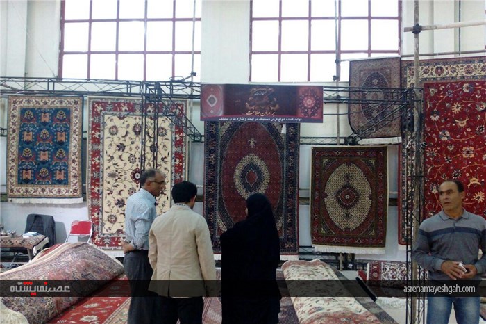 گزارش تصویری از افتتاحیه یازدهمین نمایشگاه فرش دستباف اردبیل