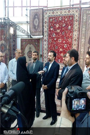 گزارش تصویری از افتتاحیه یازدهمین نمایشگاه فرش دستباف اردبیل