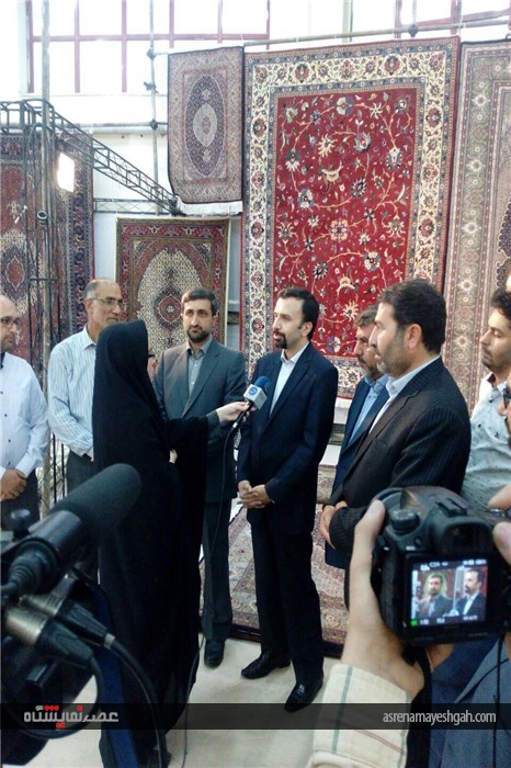 گزارش تصویری از افتتاحیه یازدهمین نمایشگاه فرش دستباف اردبیل