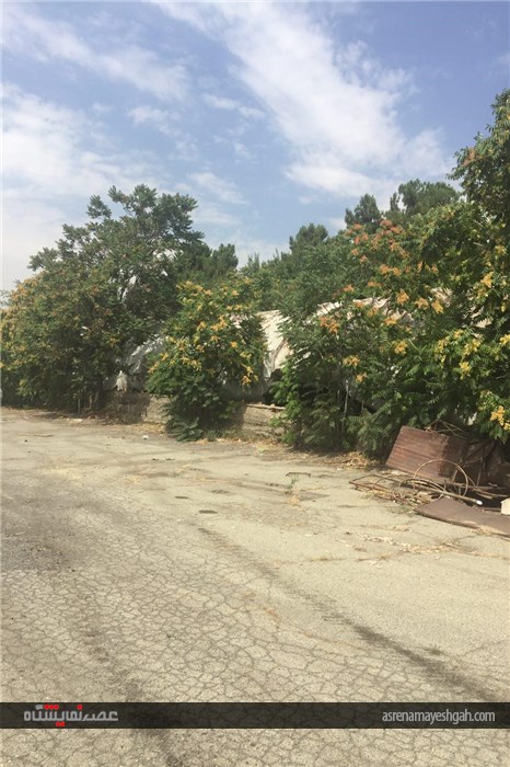 گزارش تصویری از اطفا حریق سالن تخریبی نمایشگاه تهران