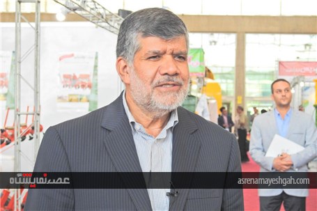 گزارش تصویری بازدید خسرو تاج از نمایشگاه اتماک - ایفارم