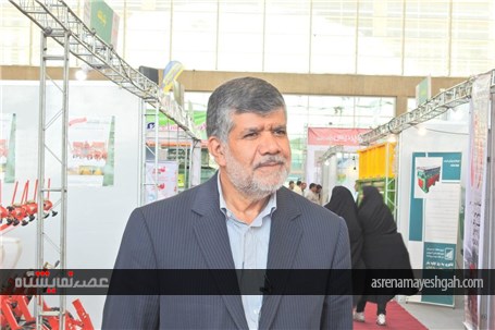 گزارش تصویری بازدید خسرو تاج از نمایشگاه اتماک - ایفارم