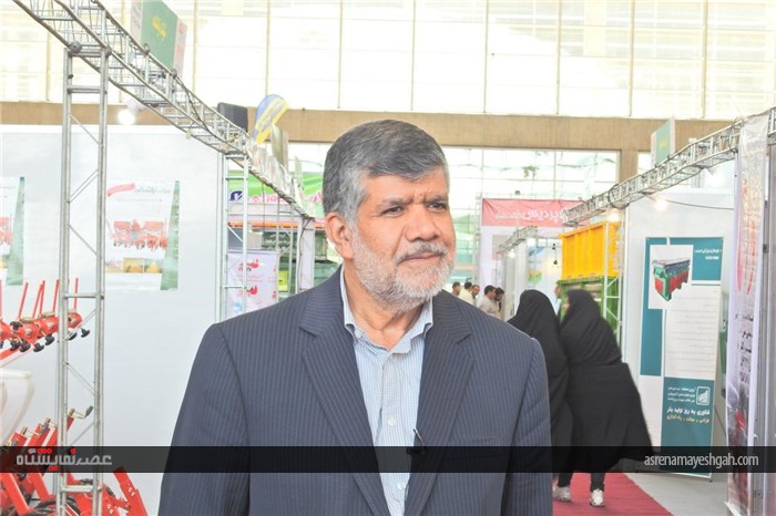 گزارش تصویری بازدید خسرو تاج از نمایشگاه اتماک - ایفارم