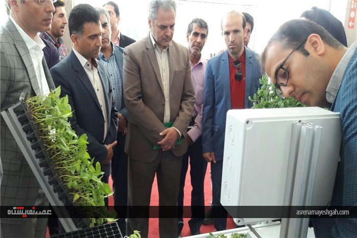 تصاویر اختصاصی از بازدیدمعاون آموزش و ترویج کشاورزی از نمایشگاه اتماک-آی فارم