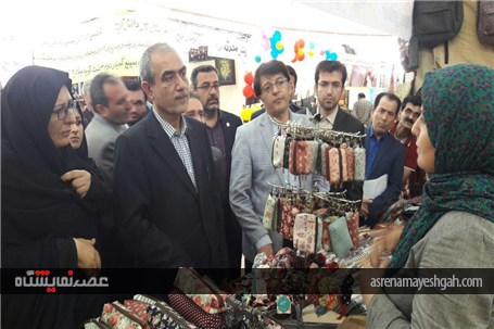 بازدید استاندار از ششمین نمایشگاه توانمندی های بانوان اردبیل