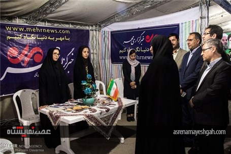 افتتاح نمایشگاه مطبوعات و رسانه های استان خراسان شمالی