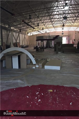 گزارش تصویری آماده سازی شانزدهمین نمایشگاه بین المللی الکامپ و تلکام شیراز