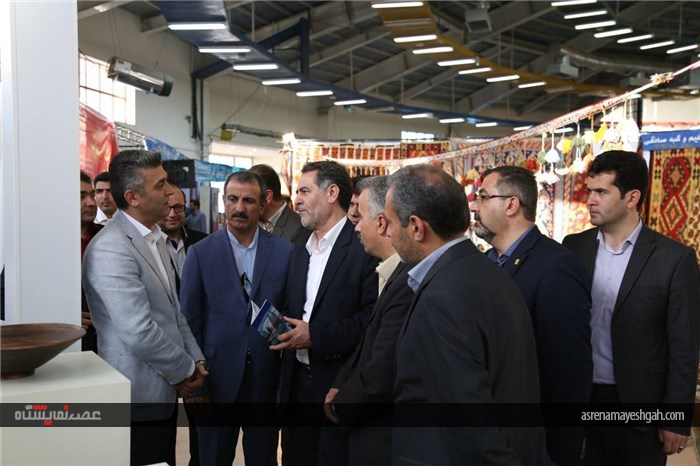 افتتاح سومین نمایشگاه ملی میراث فرهنگی صنایع دستی وگردشگری استان اردبیل