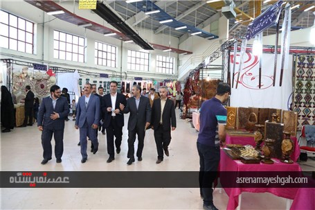 افتتاح سومین نمایشگاه ملی میراث فرهنگی صنایع دستی وگردشگری استان اردبیل