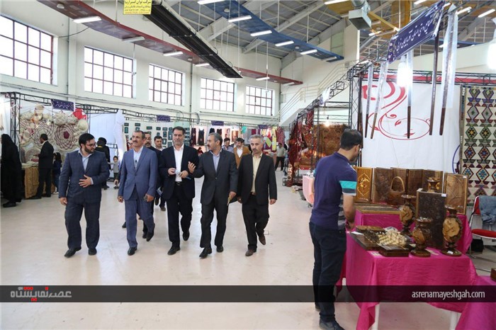 افتتاح سومین نمایشگاه ملی میراث فرهنگی صنایع دستی وگردشگری استان اردبیل