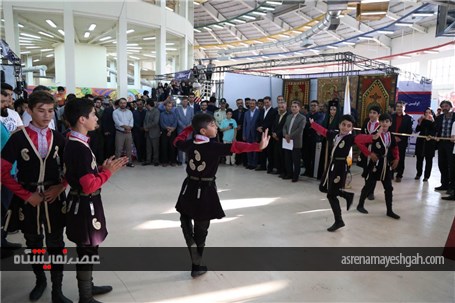 افتتاح سومین نمایشگاه ملی میراث فرهنگی صنایع دستی وگردشگری استان اردبیل