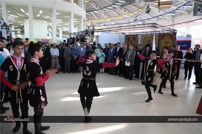 افتتاح سومین نمایشگاه ملی میراث فرهنگی صنایع دستی وگردشگری استان اردبیل